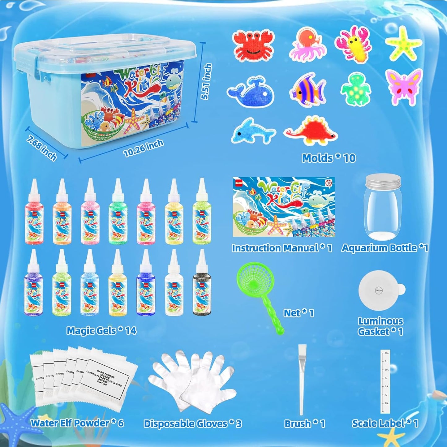 Aqua Jelly Water Toy Kit